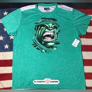 Vintage Marvel INCREDIBLE HULK GAMMA Shirt 2XL Avengers Venom Xmen Comic Toy Lee